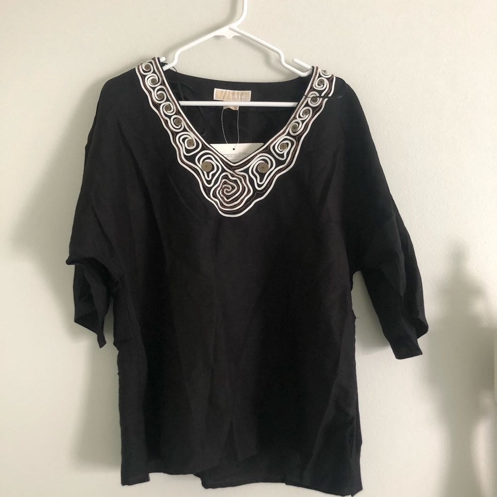 Michael Kors Black Blouse